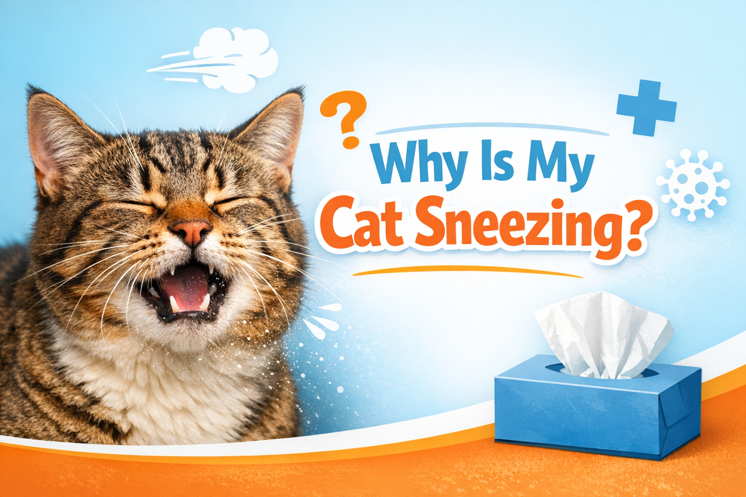 Why Is My Cat Sneezing: Causes, Treatment and When to Worry