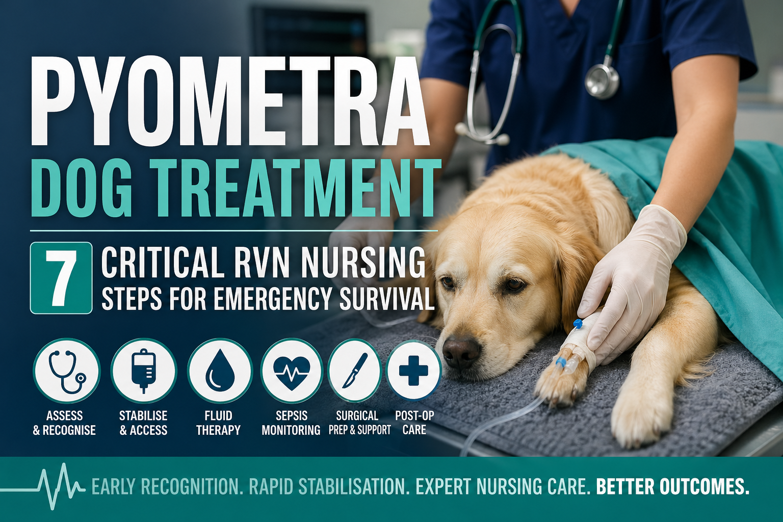 Pyometra Dog Treatment: 7 Critical RVN Nursing Steps for Emergency Survival