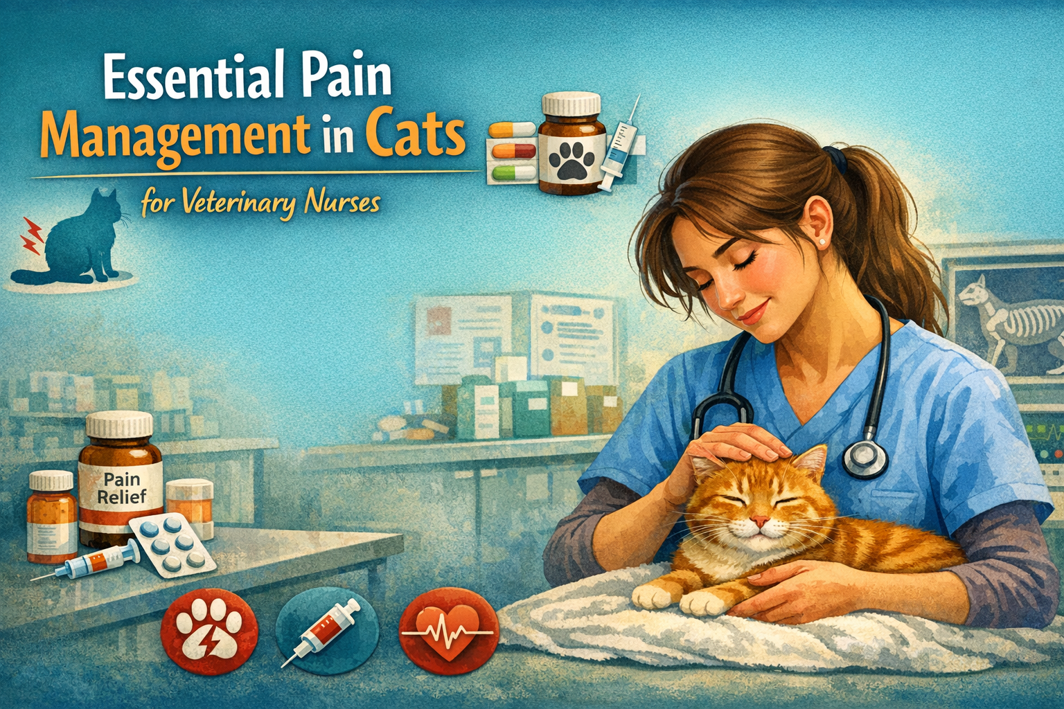 Essential Pain Management in Cats: A Veterinary Nurse Guide