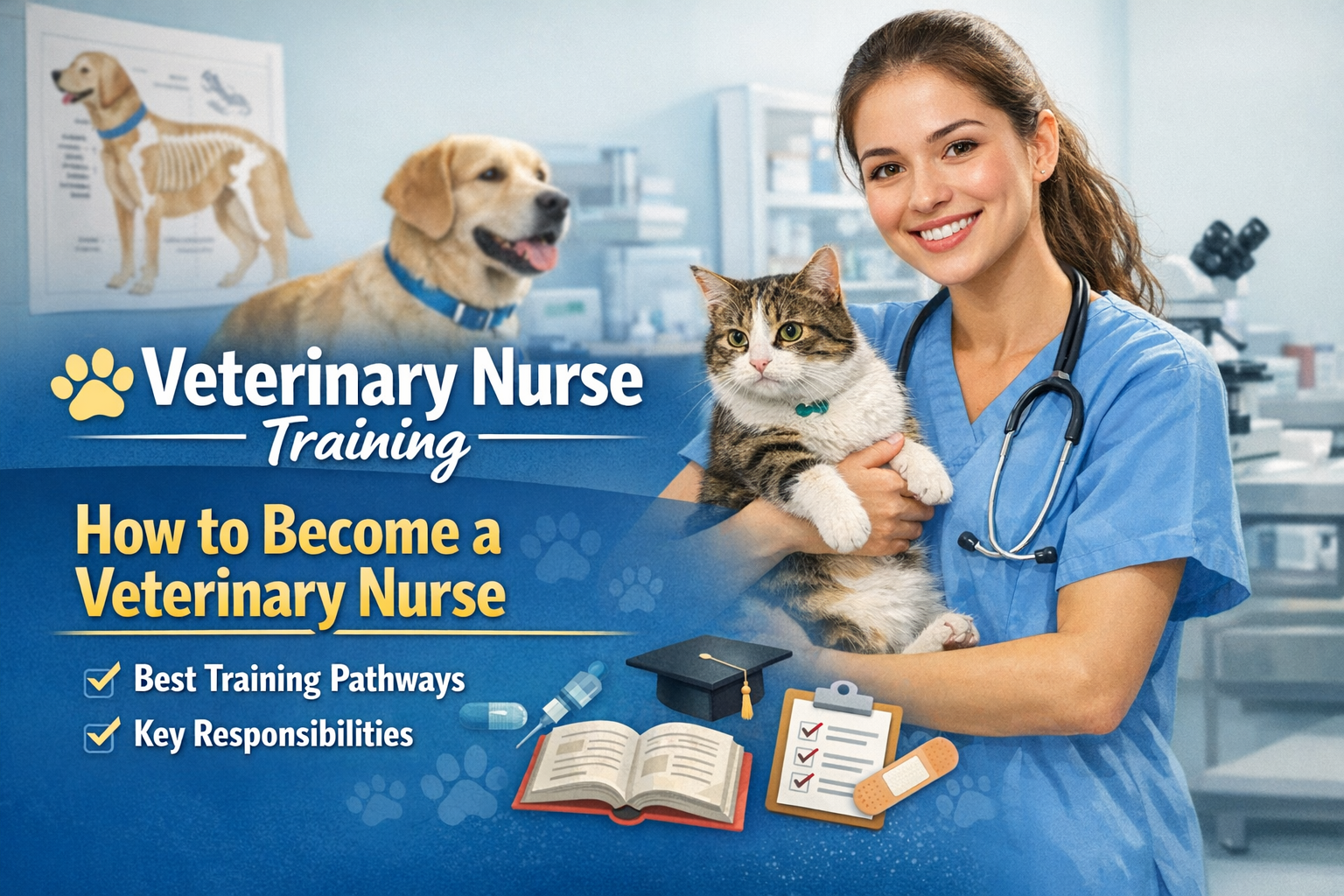 Veterinary Nurse Training: How to Become a Veterinary Nurse, Best Training Pathways & Key Responsibilities