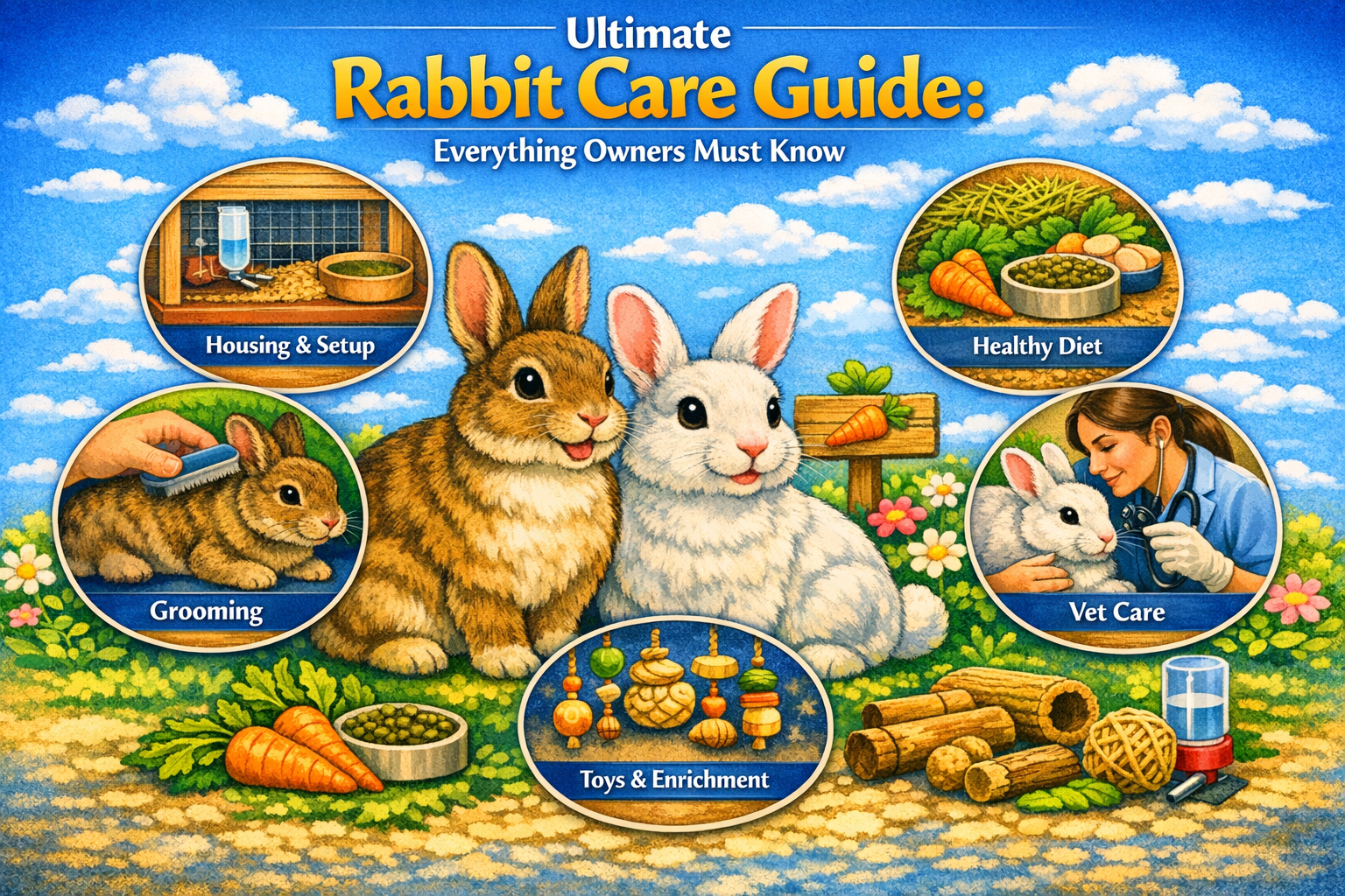 Ultimate Rabbit Care Guide: Everything Owners Must Know