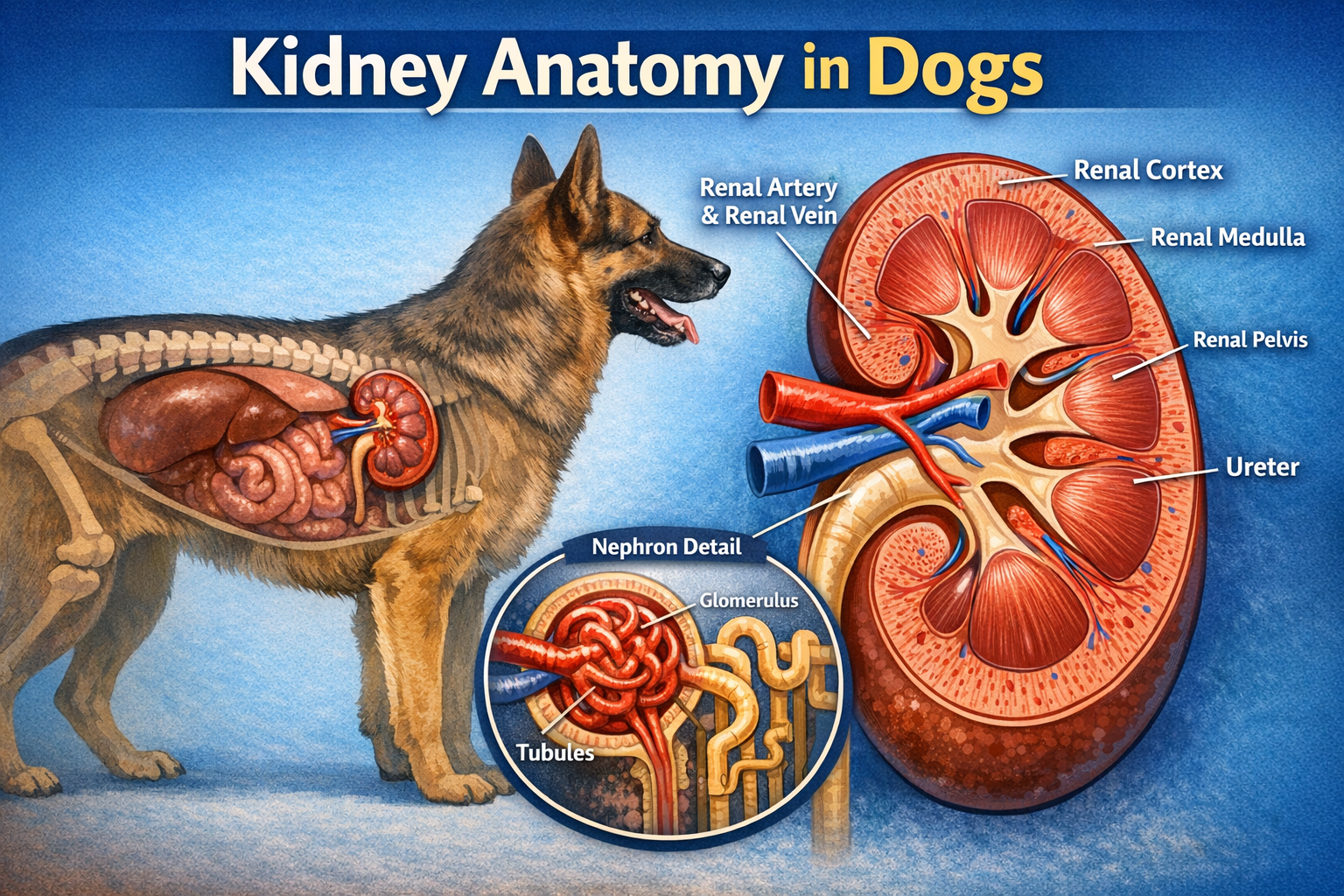 Kidney Anatomy In Dogs: The Ultimate Vet Nurse Guide