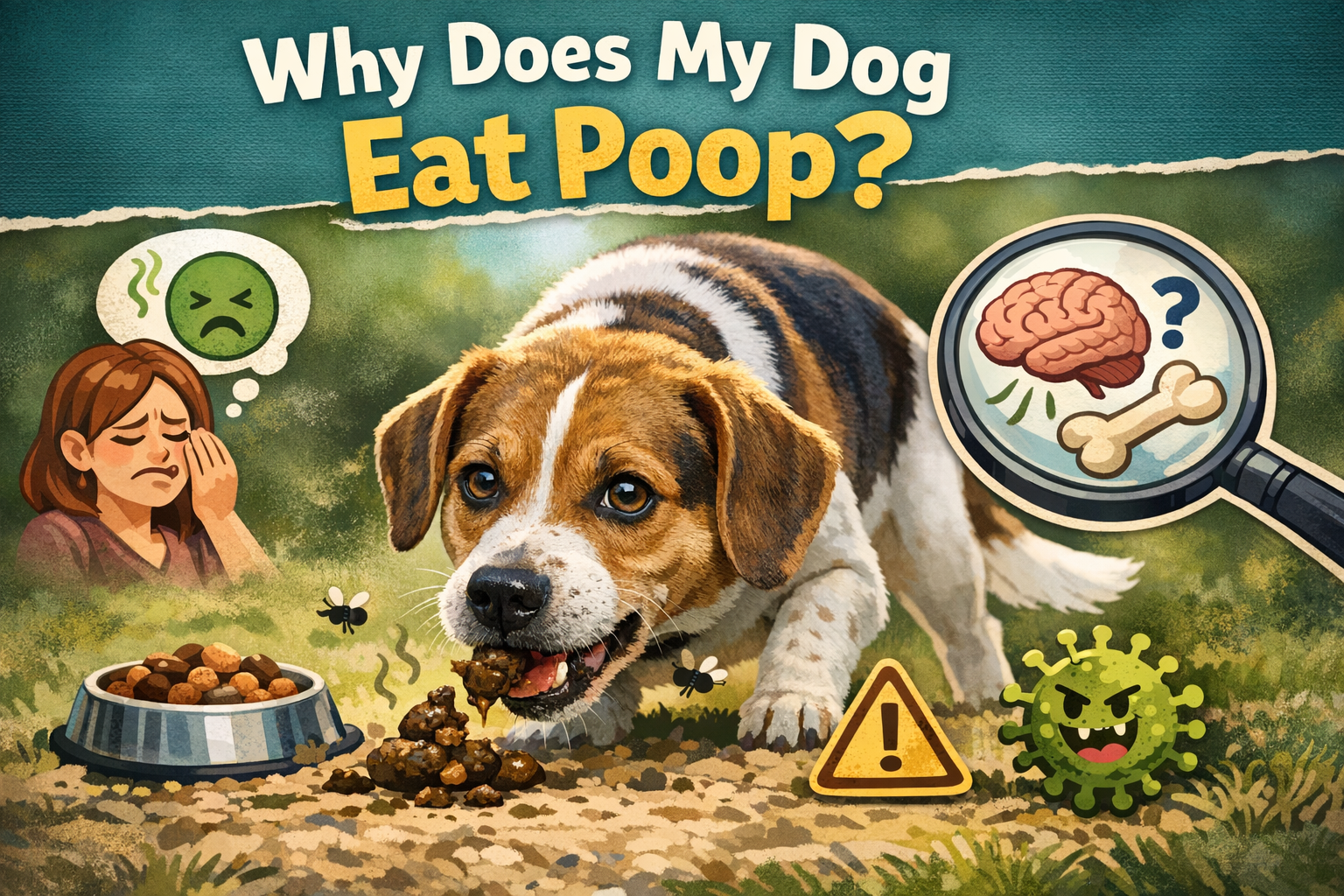 Why Is My Dog Eating Poop? Causes, Behaviour & How to Stop It