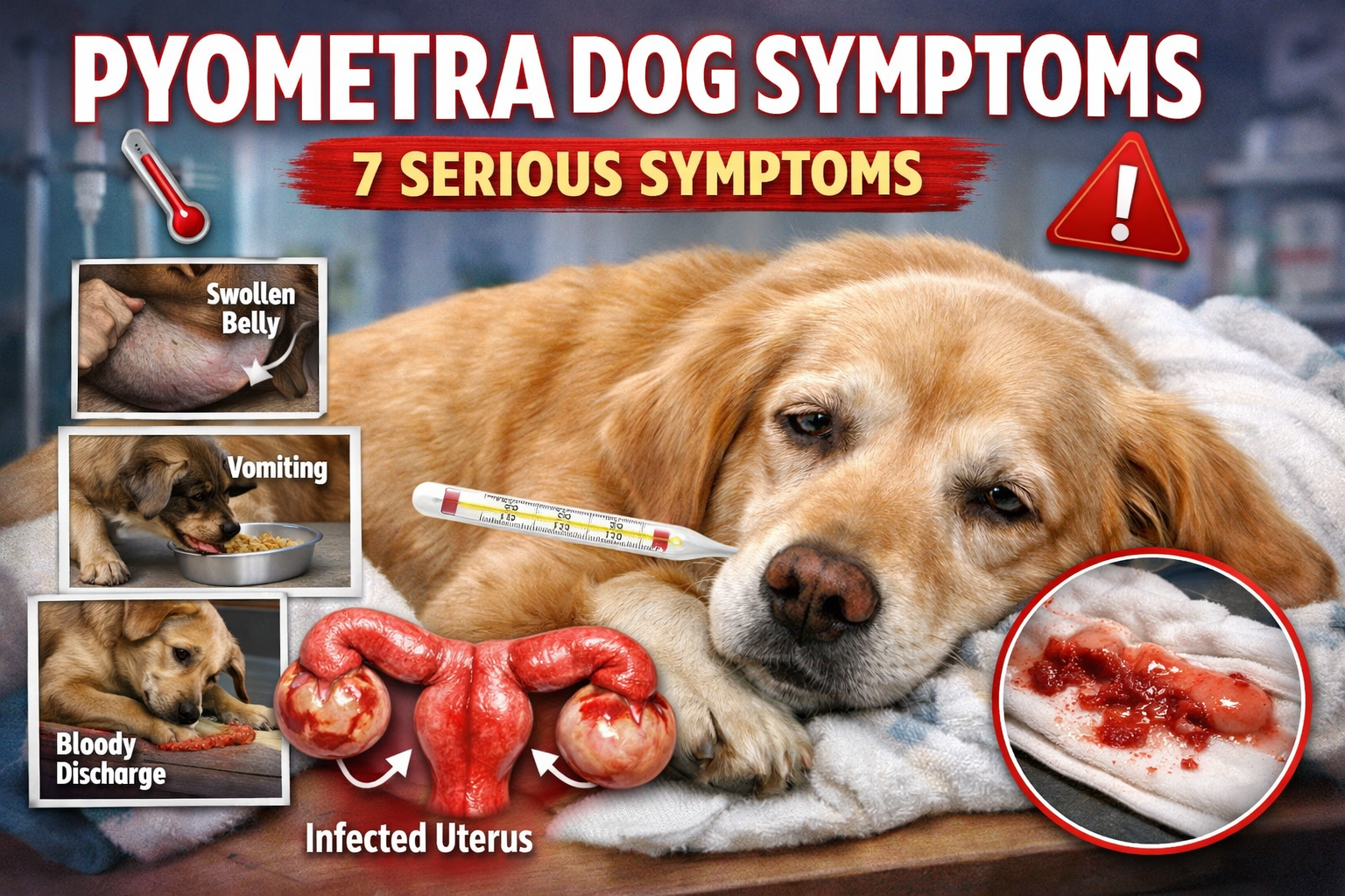 7 Serious Pyometra Dog Symptoms You Should Never Ignore (A Life-Saving Guide for Pet Owners)