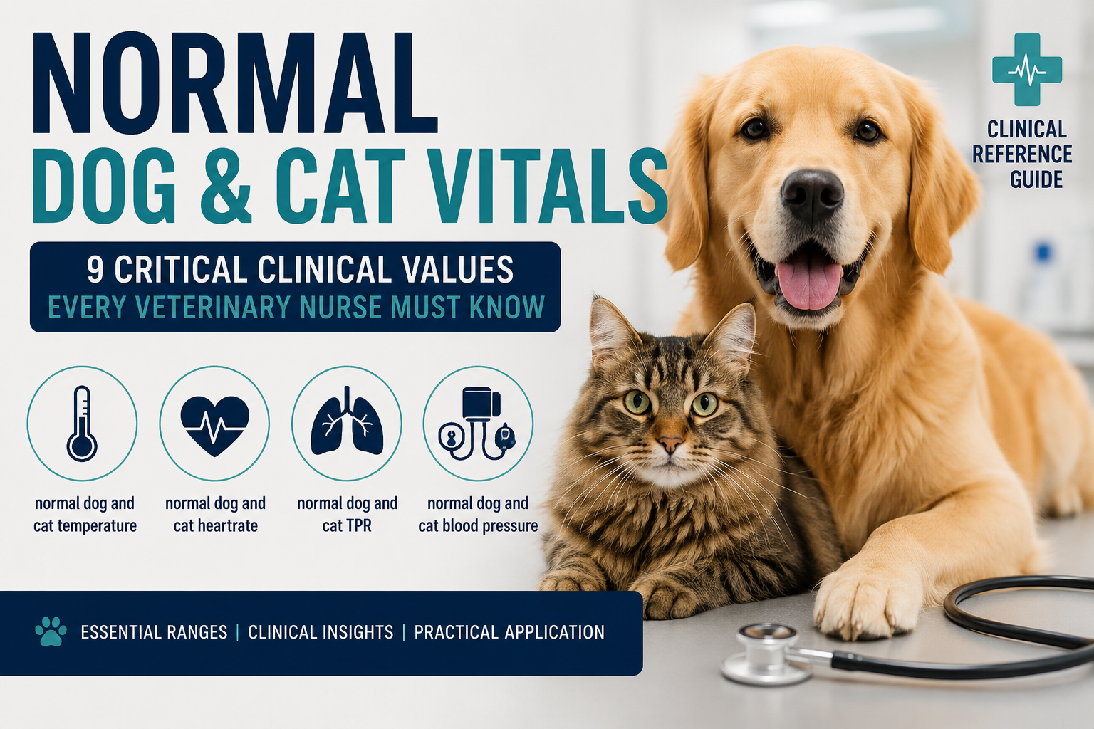 Normal Dog and Cat Vitals: 9 Critical Clinical Values Every Veterinary Nurse Must Know