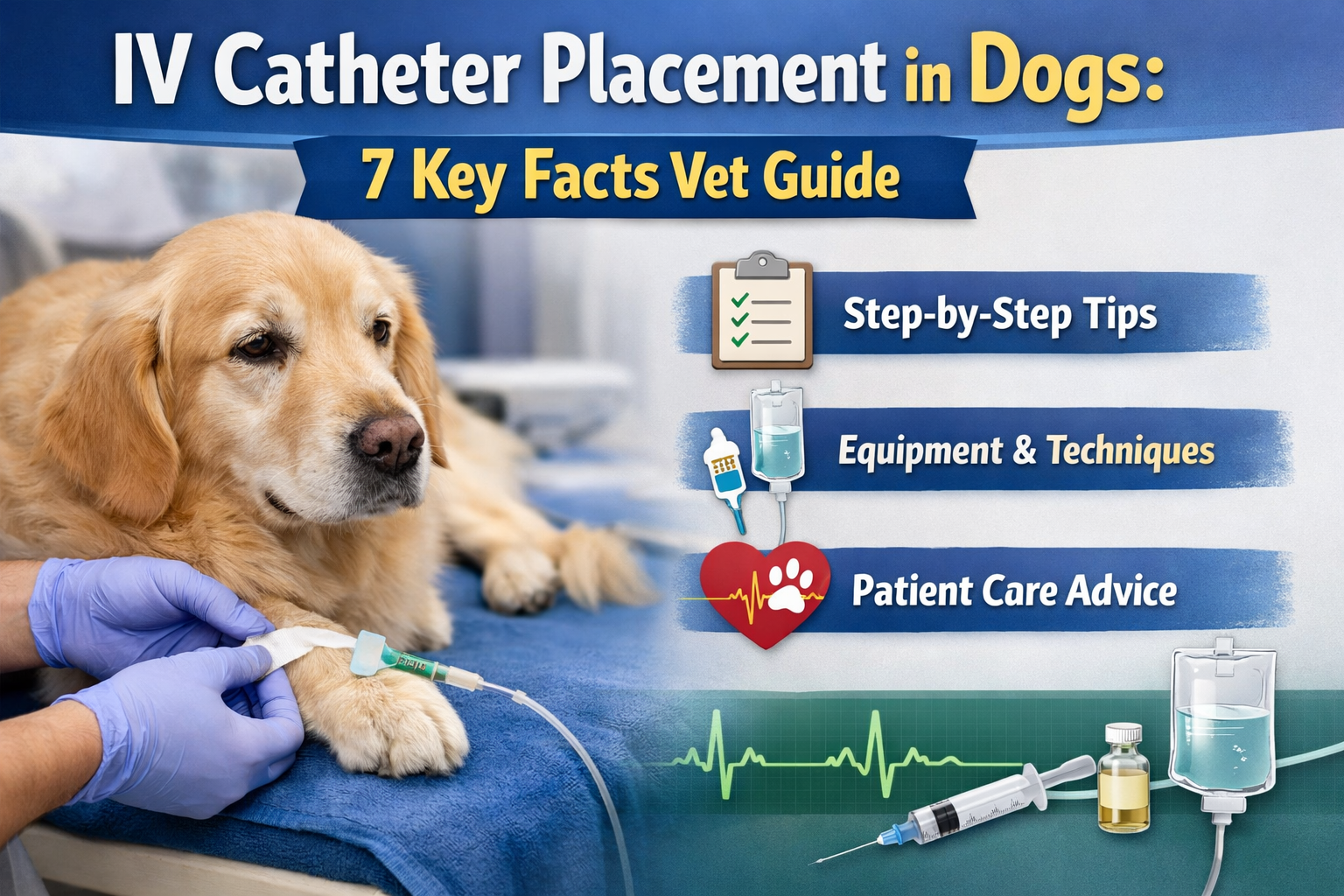IV Catheter Placement in Dogs: 7 Key Facts Vet Guide