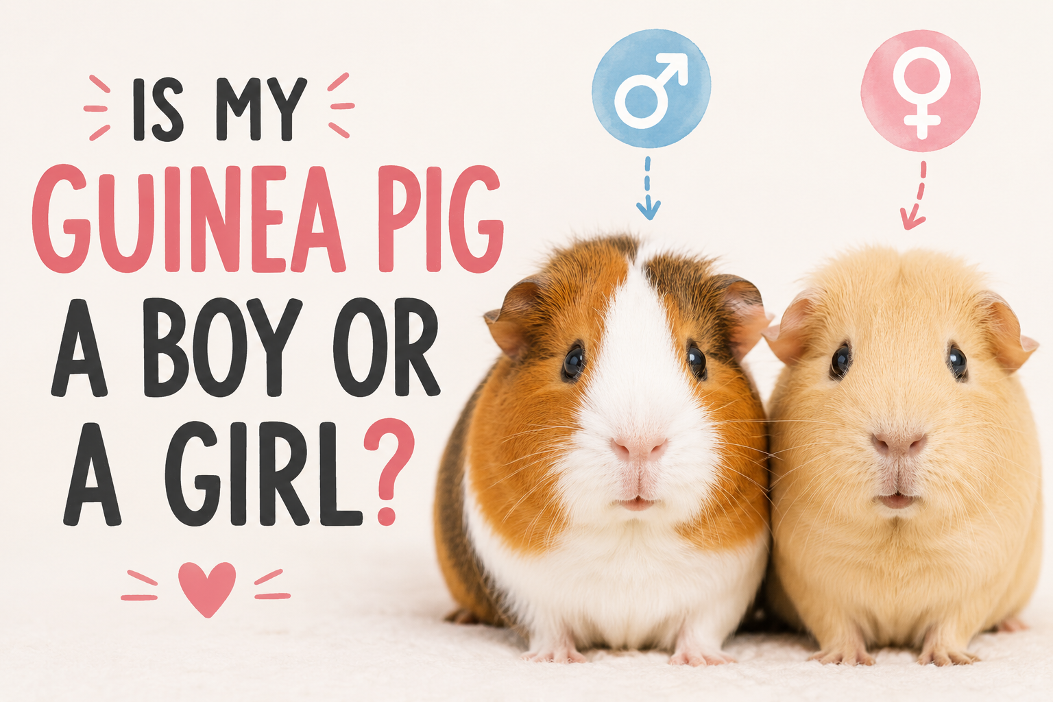 Is My Guinea Pig a Boy or a Girl? 7 Simple Ways to Tell the Difference